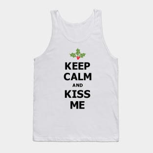 Mistletoe Kiss Funny Tank Top